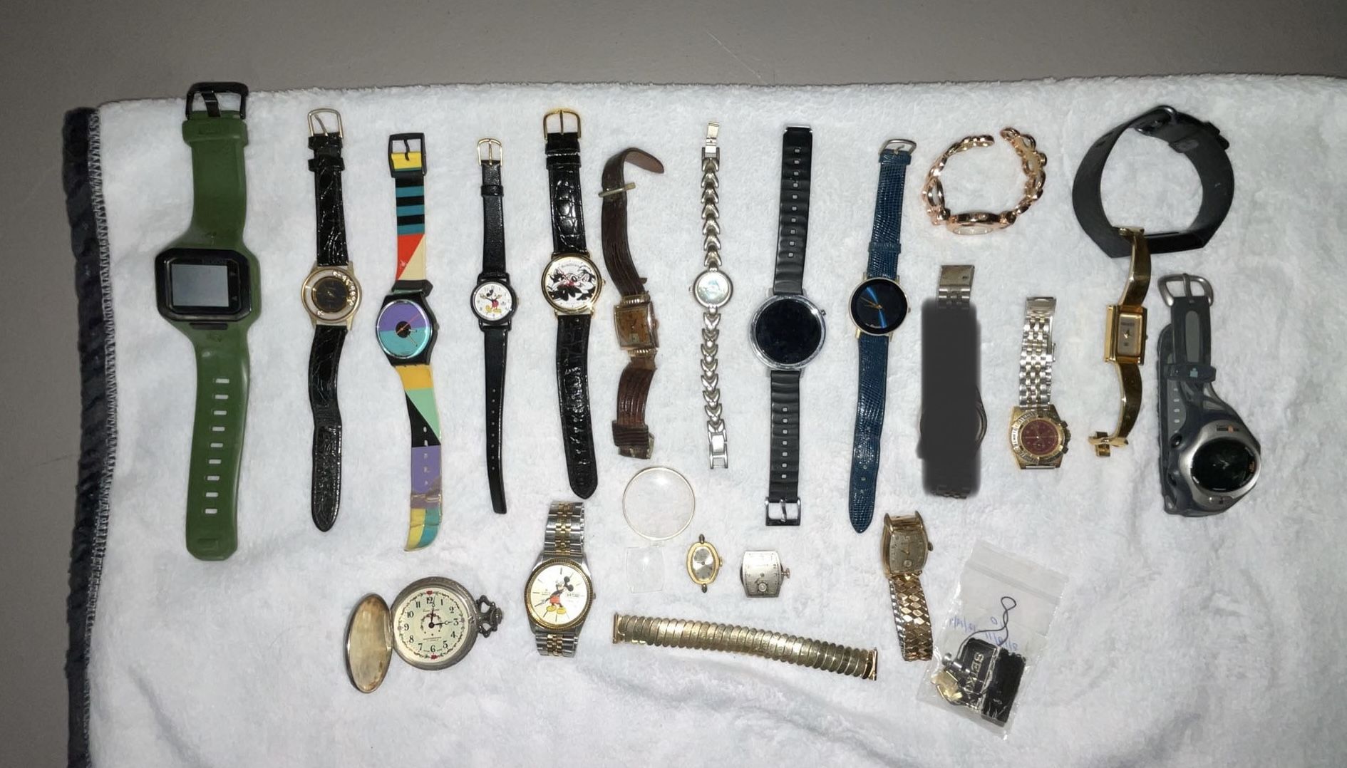 Men’s & Women’s Bulk Watch Lot - For Parts/Repair