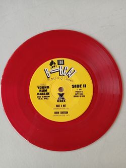 Seattle Radio KXRX  7" RARE Red vinyl record