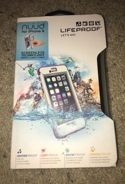 Authentic Lifeproof Nüüd case IPhone 6/6s