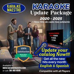 Karaoke Hard Drive Player Updates 2019-2025 - Free Lifetime Updates
