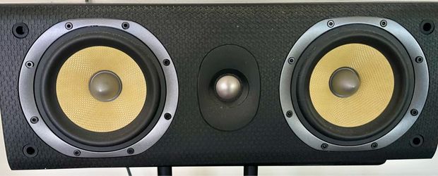 B&W Bowers & Wilkins LCR60 S3 Center Channel Speaker Black Ash 120W England