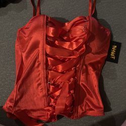 Red corset