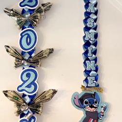 Stitch Graduation Lei 2024