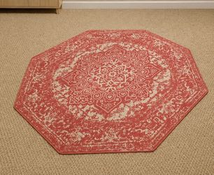 Pink rug