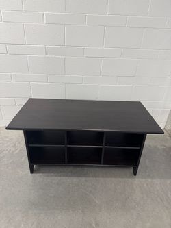 Dark brown Ikea coffee table