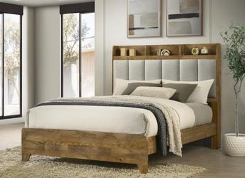 Queen bed frame mattress not included