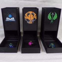 Dungeons And Dragons Class Dice Tower And Storage