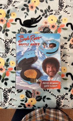 Bob Ross Waffle Maker 