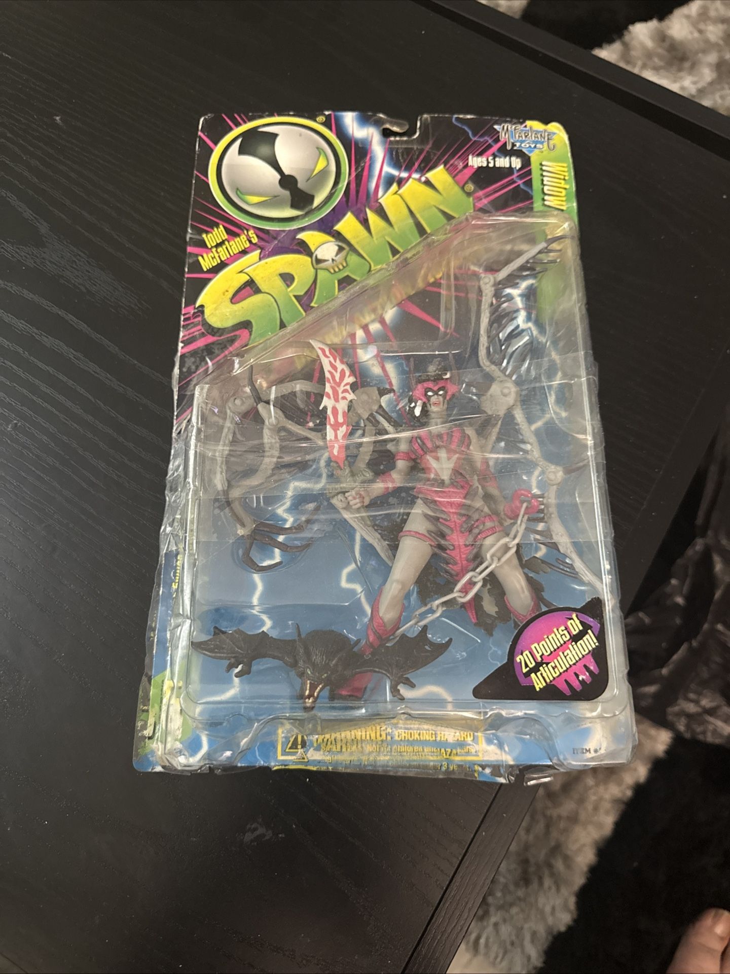 McFarlane Toys Spawn Widow Maker Action Figure Series 5 NEW Dark Gray Variant