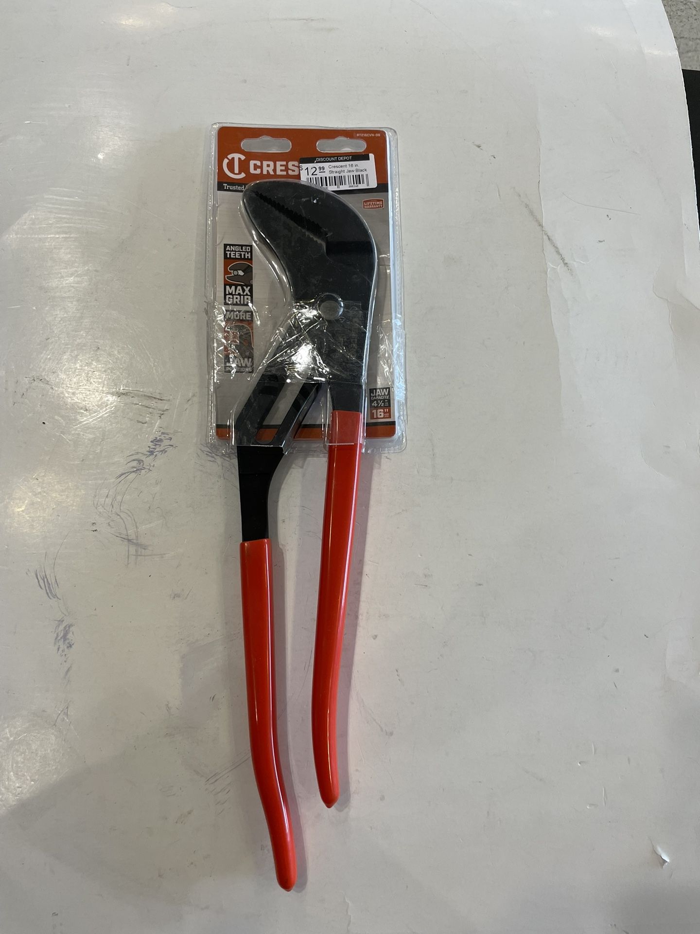 82166 GearWrench 16'' Pitbull K9 Straight Jaw Dipped Handle Tongue And - View #7