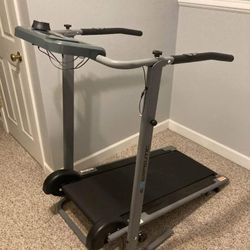 Magnetic Resistance Manual Treadmill 
