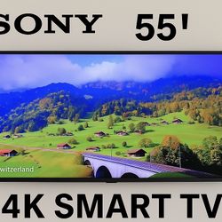 Sony 55” 4K Smart TV – No Stand