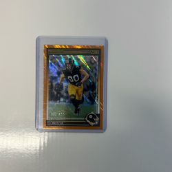 Football Card - T.J. Watt Orange Lava Parallel 593/630