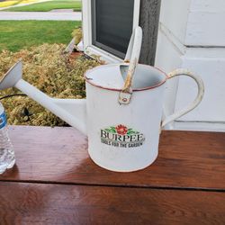 Decorative garden watering pitcher