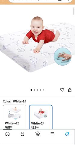 Memory foam for baby