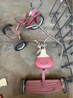 Murray & Radio Flyer -old tricycles