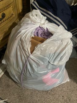 A bag of clothes