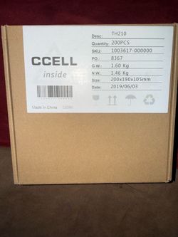 Ccell th210 200 pcs (crazy discount)