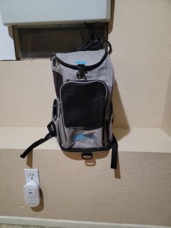 Dog backpack carrier