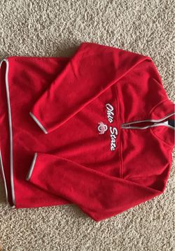Ohio State OSU fleece 1/4 zip top pullover
