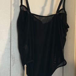 Brand New One Piece Sheer Bodysuit 