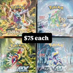 Pokémon Japanese Booster Box (New)