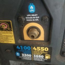 Firman Generator Dual Fuel $150