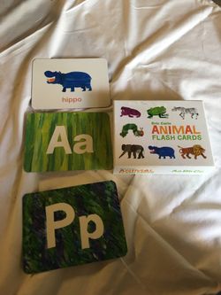 Eric Carle animal flash cards