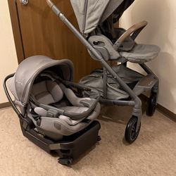 Nuna Stroller MIXX and Car Seat
