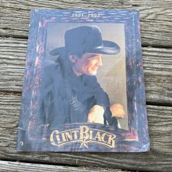 Clint Black 19 91–19 92 Signed Autograph concert program