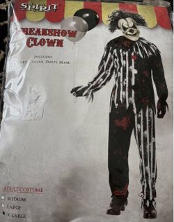 Freakshow Clown Costume
