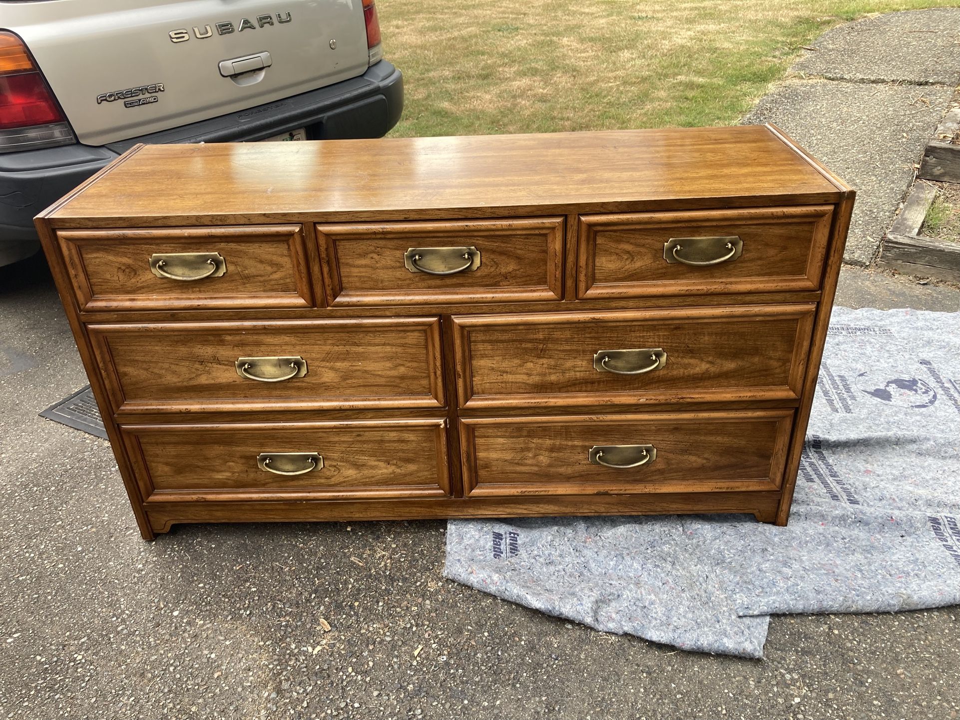 Dresser, Cherry, 7 Dovetail Drawers, Delivery