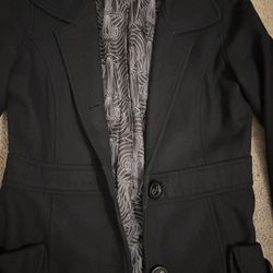 Women’s Peacoat — M