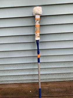 Extendable Stick For Dusting Ceiling Items And Windows
