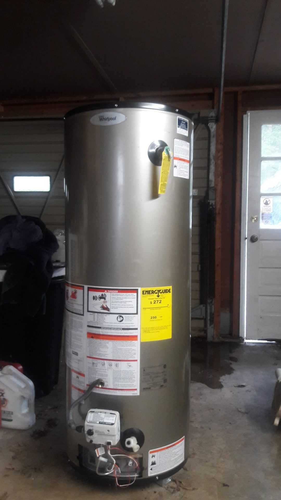 Whirlpool gas water heater Model # 50T10-40NG 400 for Sale in Knoxville, TN  - OfferUp