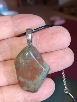 Unakite Jasper natural Necklace