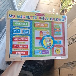 My Magnetic Daily Calendar
