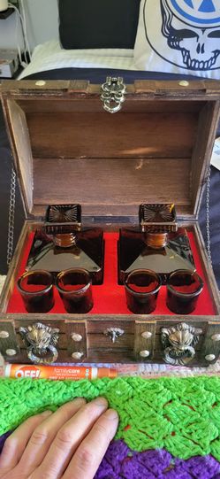 Vintage decanters