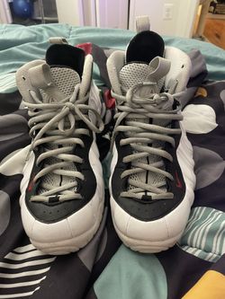 Nike Foamposite White Chrome