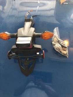 HONDA CBR650f stock license plate holder