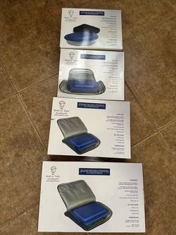 Bake N' Take Glass Baking Dish with Insulated Carrier – Set of 4