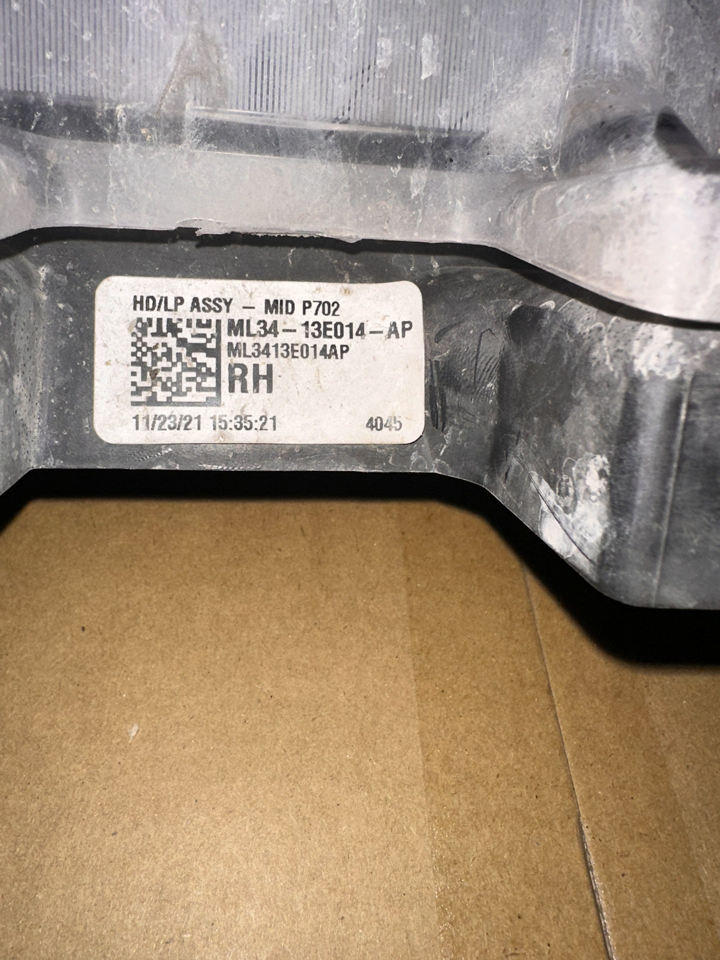 2022 ford f150 factory LED headlights.