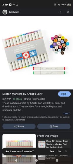 Dual Tip Sketch Markers