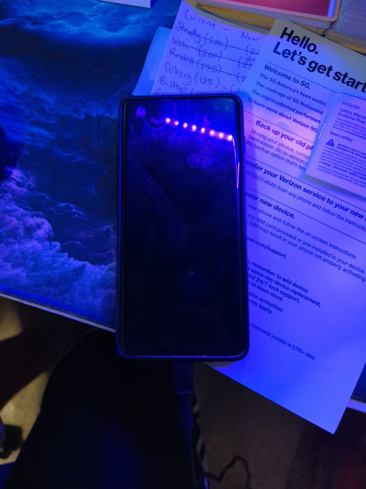 Galaxy S10+ No Damage With Screen Protector