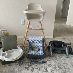 3-in-1 High Chair, Portable Booster Seat, Inglesina Hook-on Highchair 