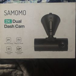 SAMOMO 2K DUAL DASH CAM