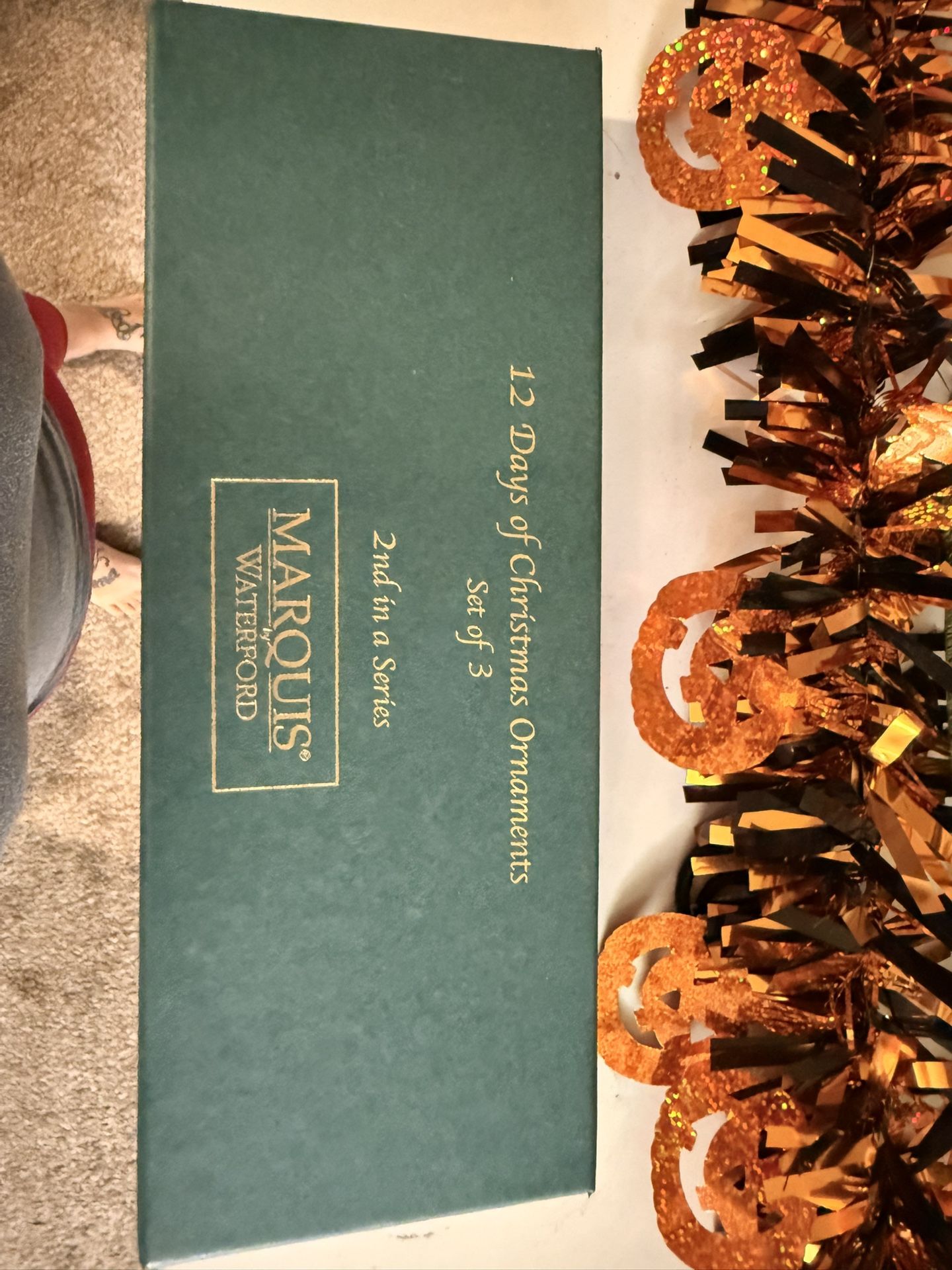 Marquis crystal ornaments