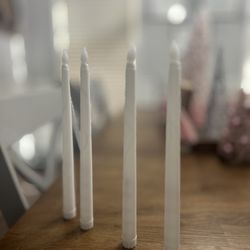 Flickering Taper Candles
