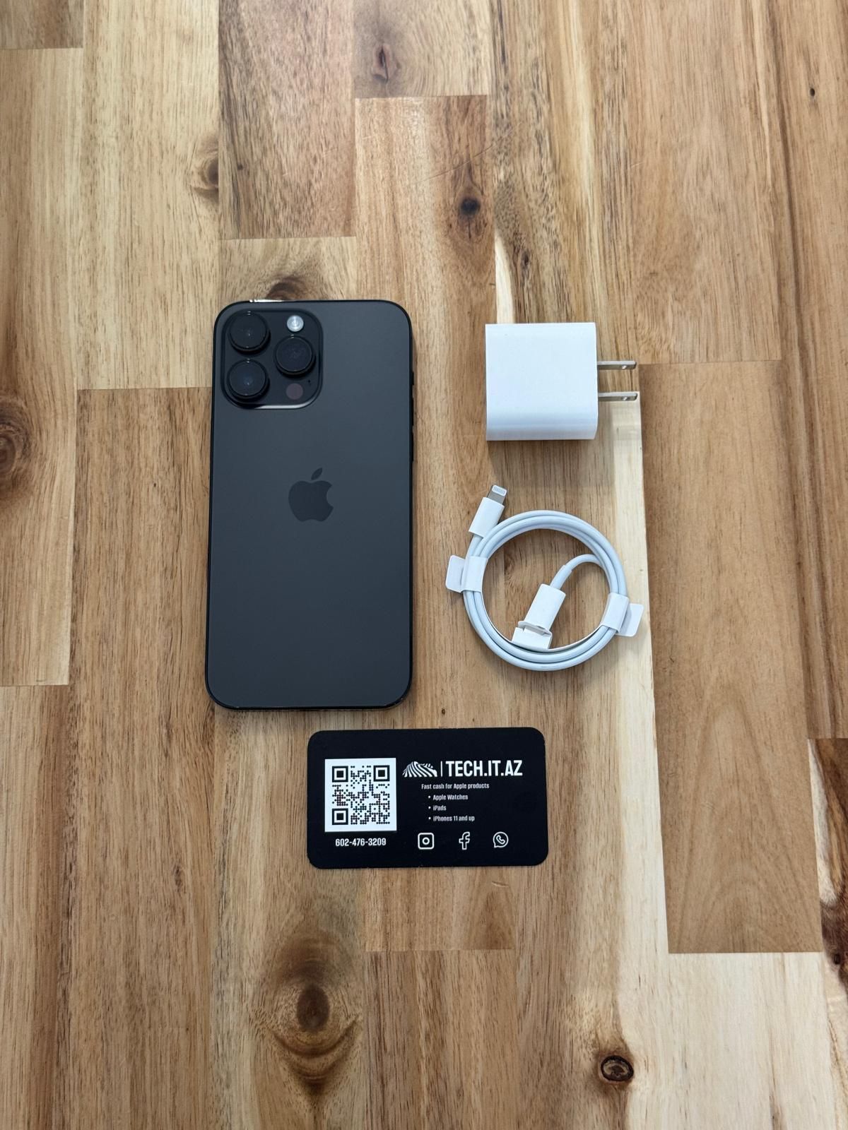 📱 iPhone 14 Pro Max | 1TB | Space Black | Cricket Only | Hablo Español