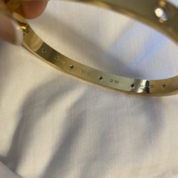 Cartier Bracelet With Diamonds 